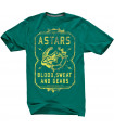 CAMISETA ALPINESTARS GRIND (VERDE/AMARILLA)