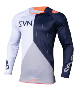 CAMISETA SEVEN ANNEX BORTZ (CORAL/NAVY)