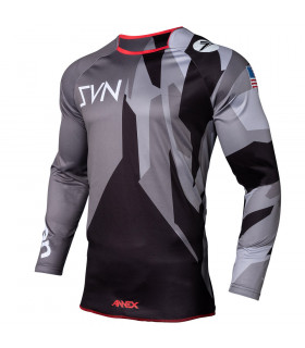 SEVEN ANNEX BORTZ JERSEY (BLACK/GREY)