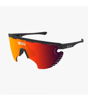 Carbon Matt/Multimirror Red Aerowing Cycling Sunglasses